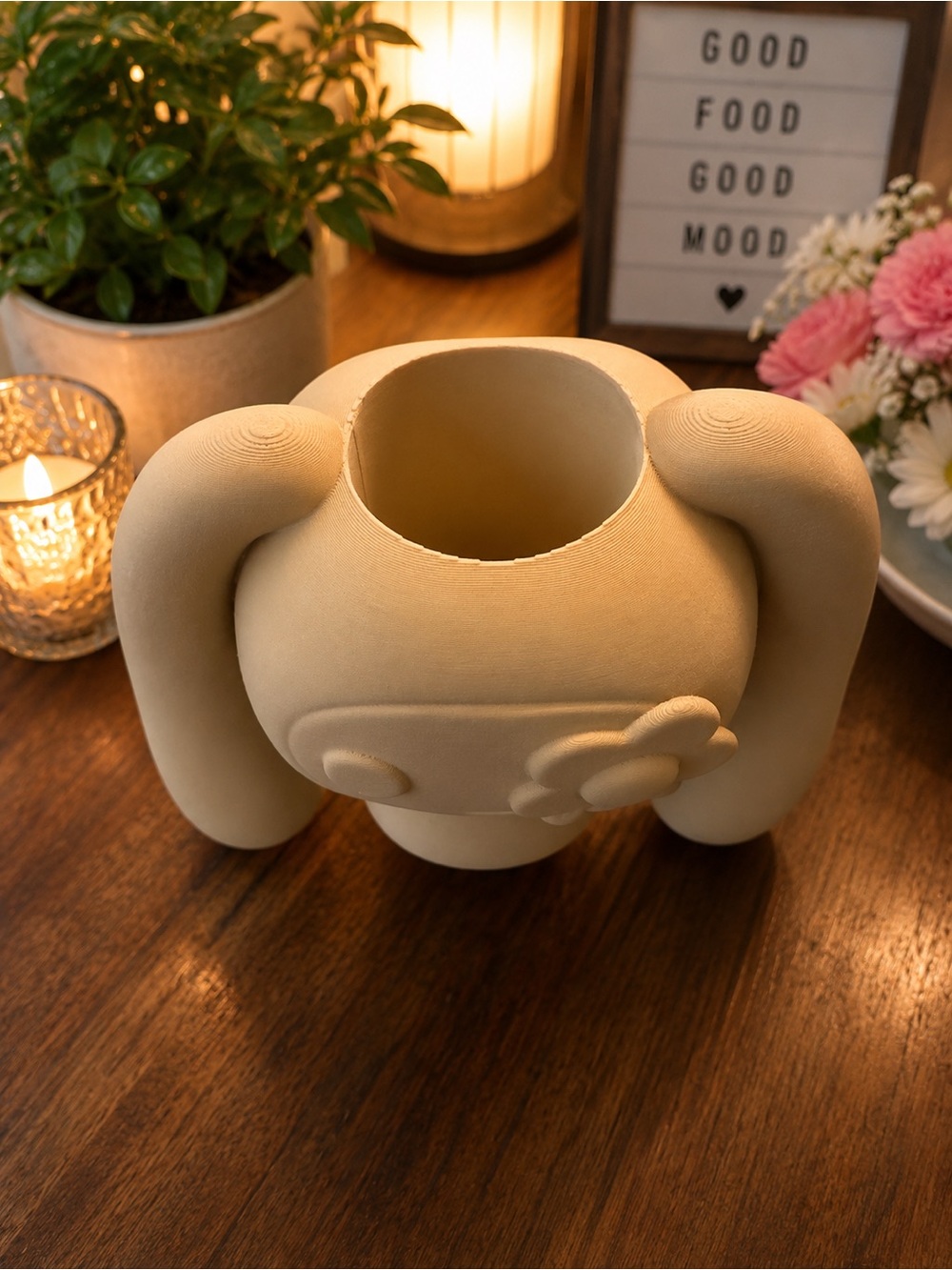3D print pen holder or vase ( glitter eye is $10 more ) - Picture 6 of 9